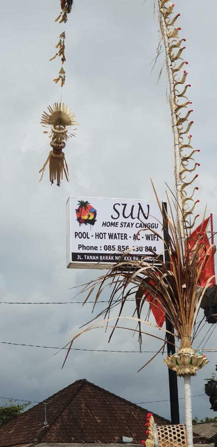 Sun Homestay Canggu Eksteriør bilde